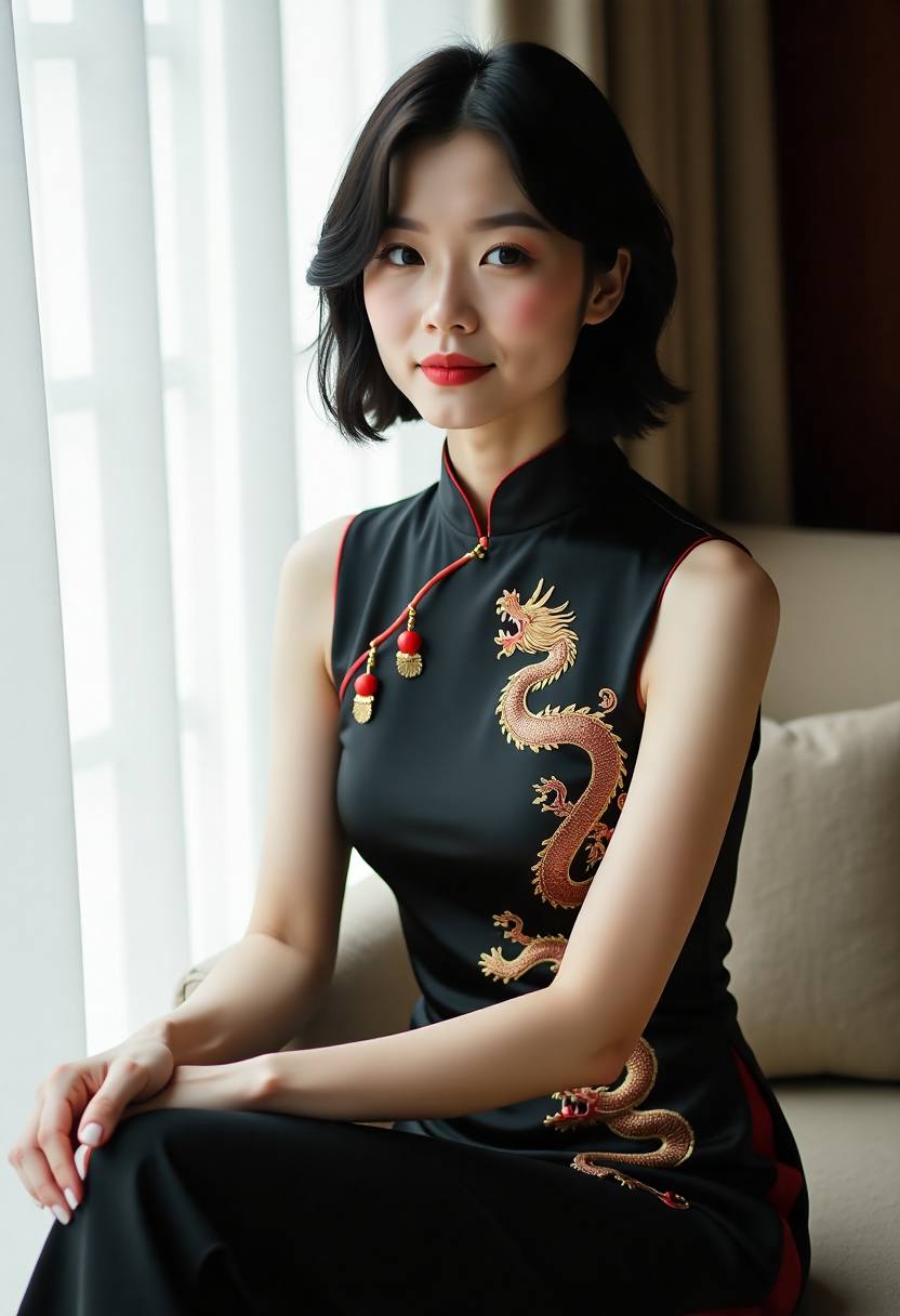 春日来客竖版海报
